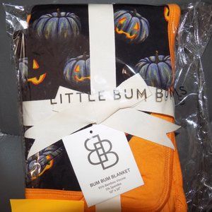 LITTLE BUM BUMS CREEPIN' IT REAL BUM BUM BLANKET NEW